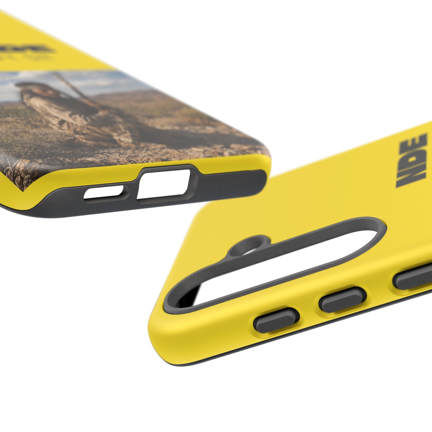 Ft. Sill Phone Case — Yellow ‘NDE Ft. Sill’ Desert Photo Protective Cover