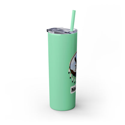 Modoc Eagle Skinny Tumbler – 20oz Straw Travel Cup (Maklaks)