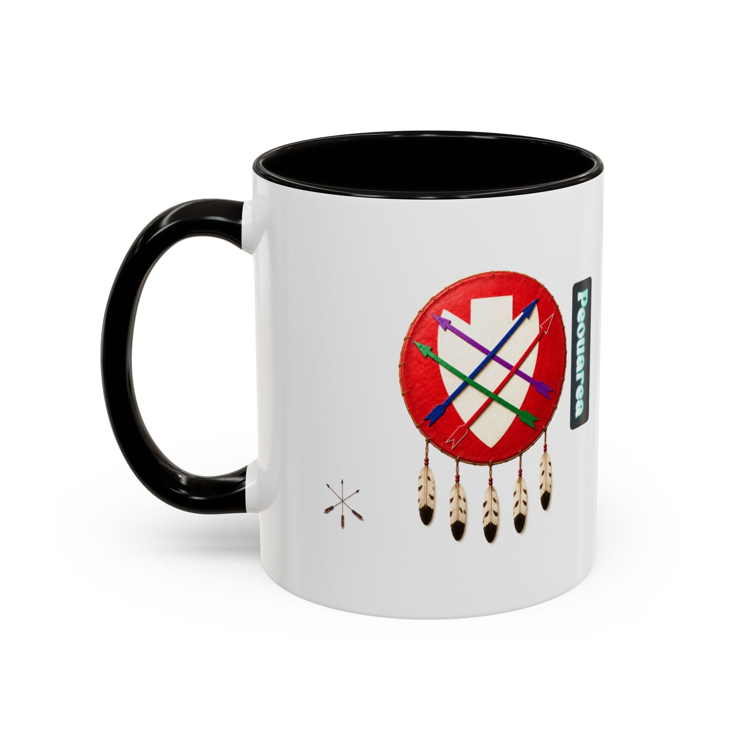 Peoria Powawera Dreamcatcher Coffee Mug — Colorful 11oz & 15oz Ceramic