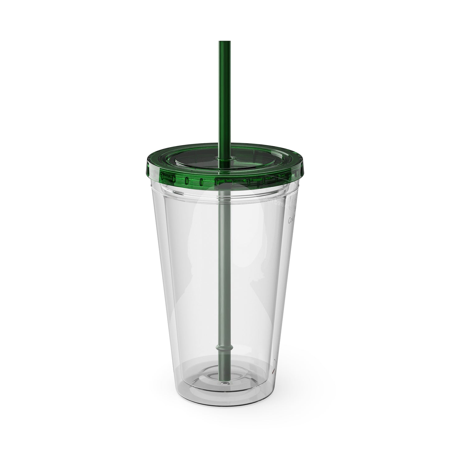 Chitto Harjo 16oz Portrait Tumbler with Straw — Historical Figure Illustration