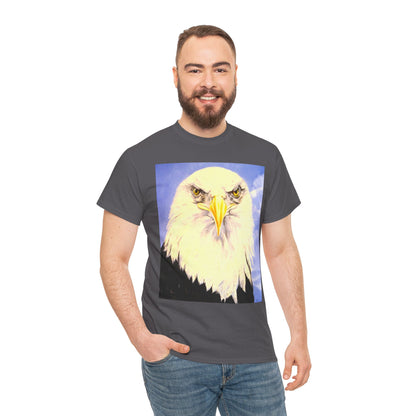 Bald Eagle Graphic Tee — Patriotic Vintage Bird T-Shirt with Arrow Back Design