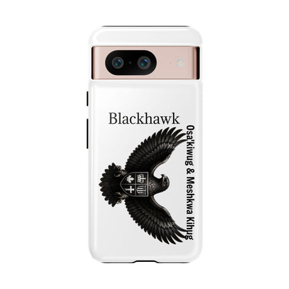 Sac&Fox Phone Case — 'Blackhawk' Raven Crest Protective Tough Case