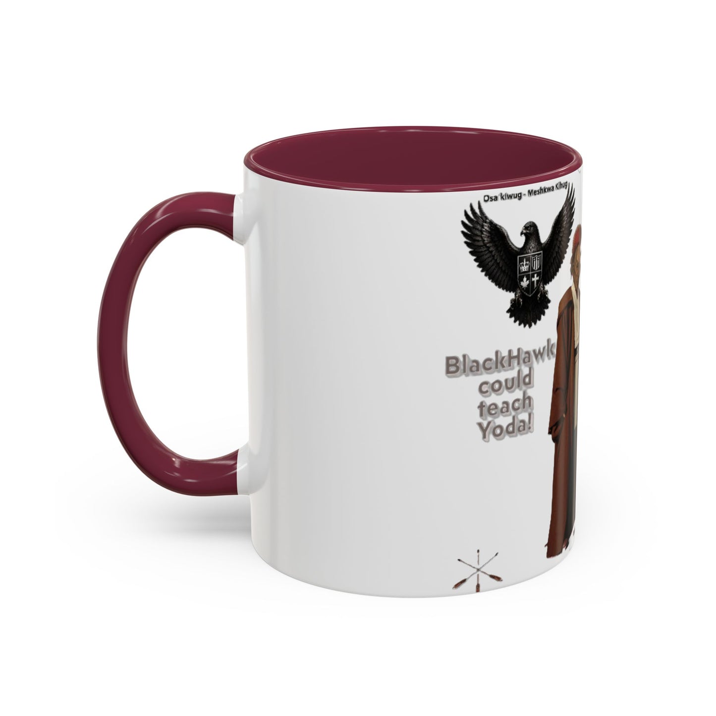Blackhawk Map Mug — Obi-Wan Kenobi Illustrated Coffee Cup (11oz/15oz)