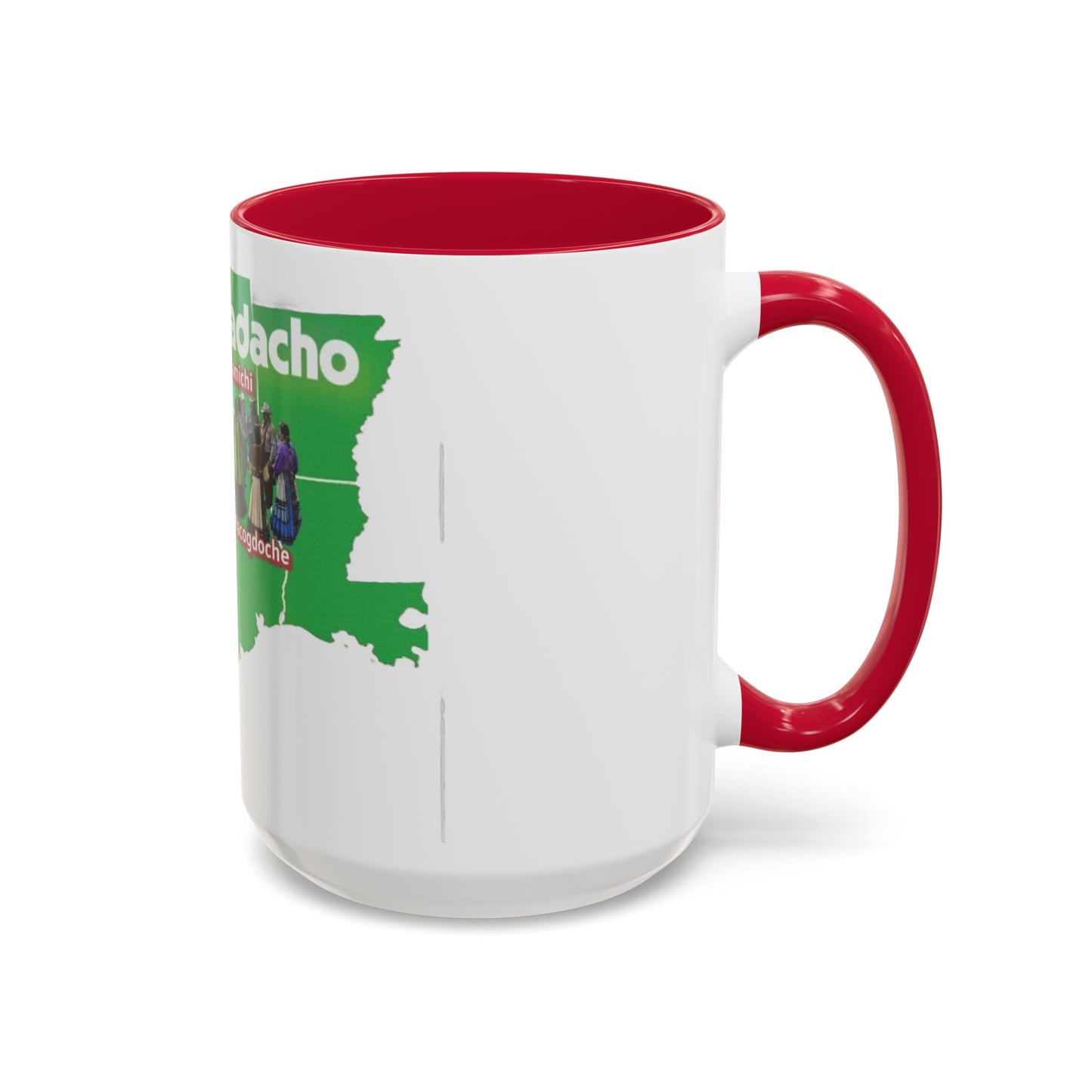 Caddo Kadohadacho Tribal Map Mug — Texas & Nacogdoches Native Pride Coffee Cup (11oz/15oz)
