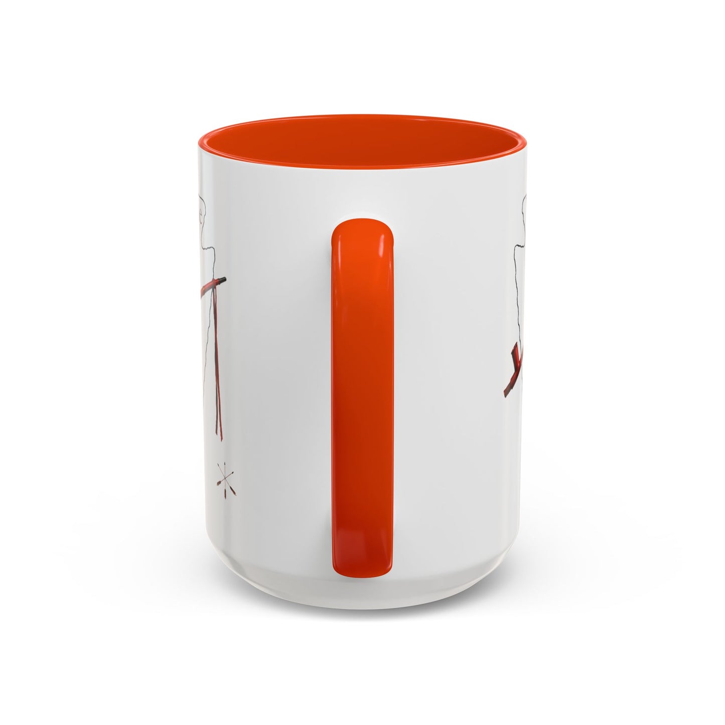 Osage Wazhazhe Tribal Feather Mug (11oz & 15oz) — Native-Inspired Coffee Cup