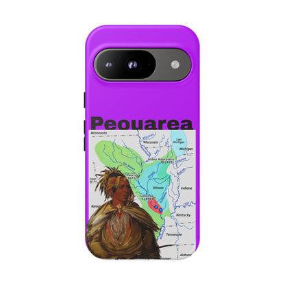 Peoria Phone Case — 'Peouarea' Dreamcatcher Shield Design
