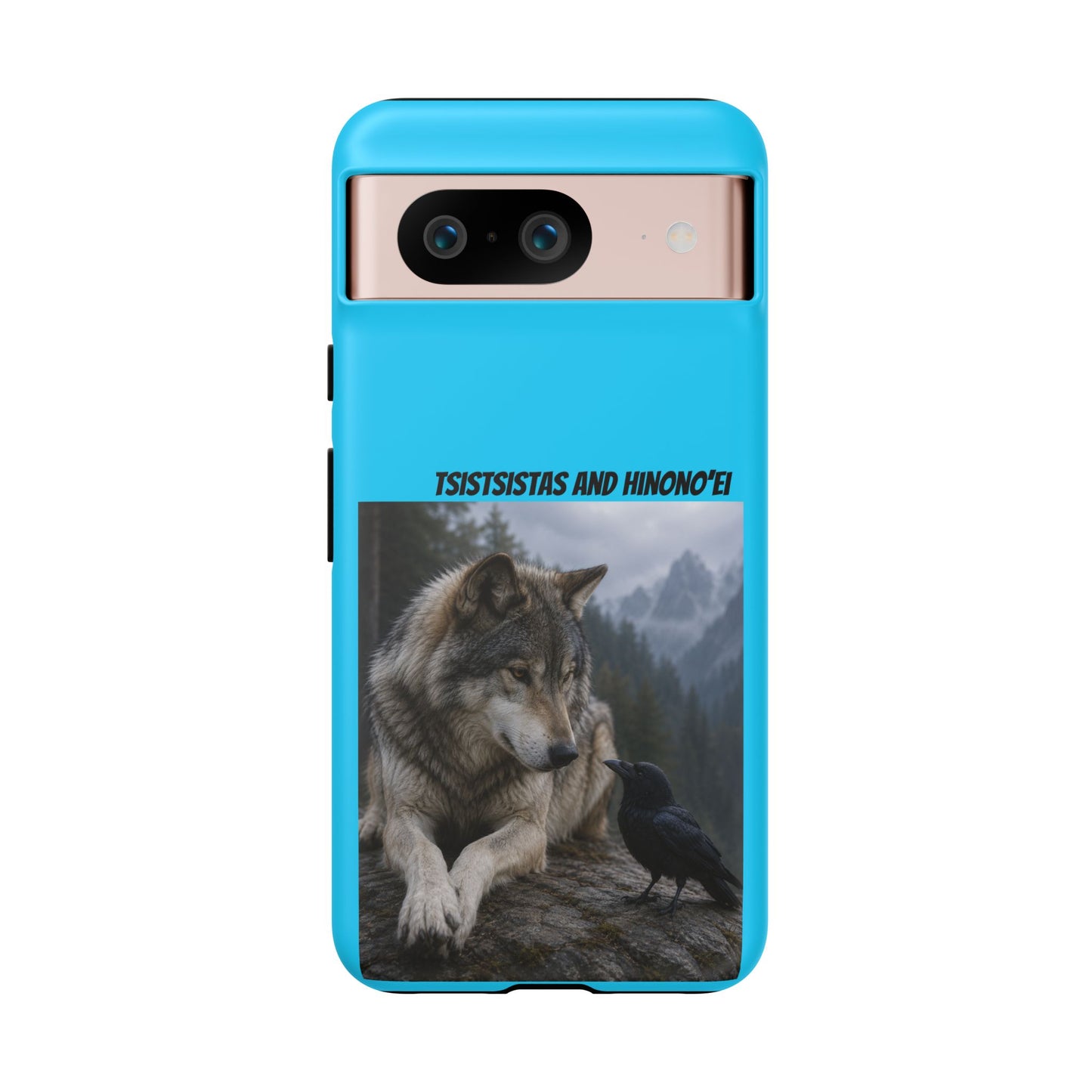 Cheyenne Arapaho Phone Case — 'Tsistsistas and Nihonnei' Protective Silicone Cover