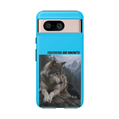 Cheyenne Arapaho Phone Case — 'Tsistsistas and Nihonnei' Protective Silicone Cover