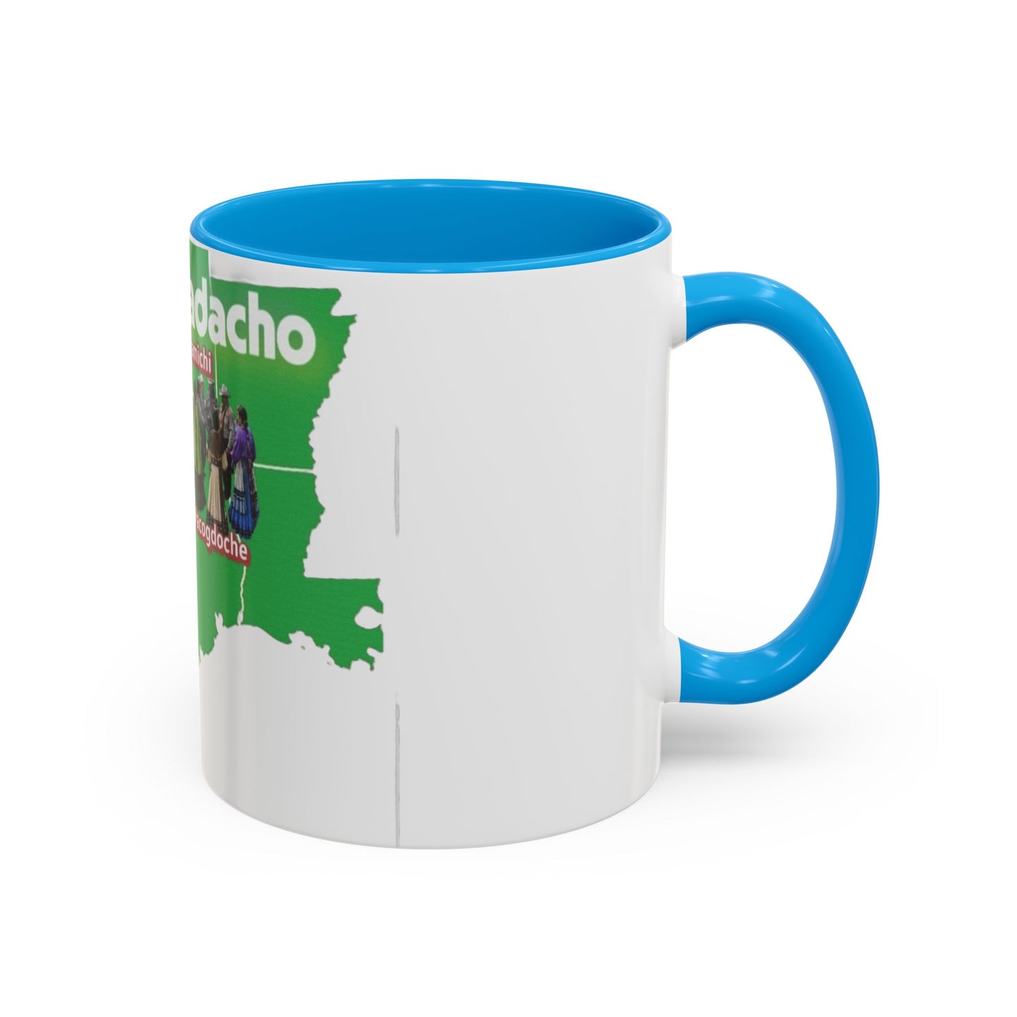 Caddo Kadohadacho Tribal Map Mug — Texas & Nacogdoches Native Pride Coffee Cup (11oz/15oz)