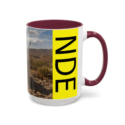 Ft. Sill Apache Desert Scene Coffee Mug — 'N'de' Southwest Landscape 11/15oz