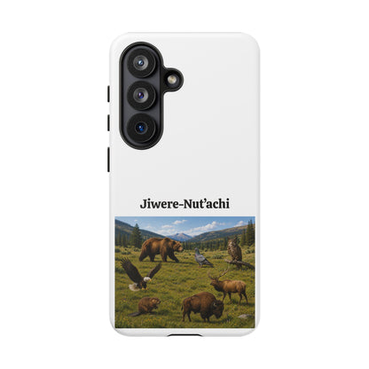 Otoe-Missouria Phone Tough Case — Bold 'Tough Cases' Graphic Protective Cover