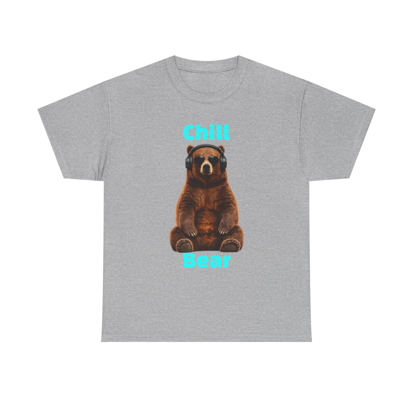 Chill Bear Tee — Cute Relaxed Bear Graphic T-Shirt