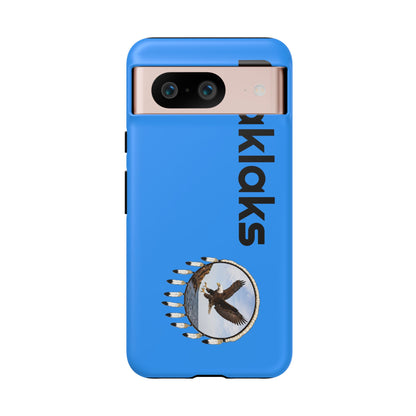 Modoc Blue 'Maklaks' Tough Phone Case with Eagle Drum Design