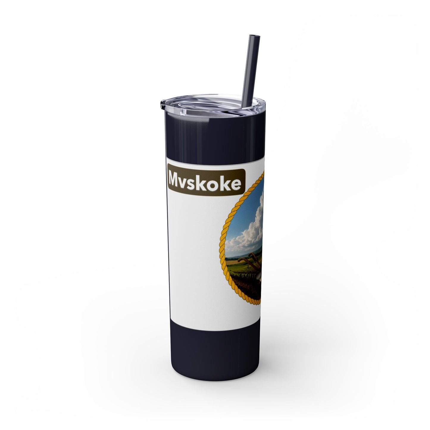 Muscogee Skinny Tumbler