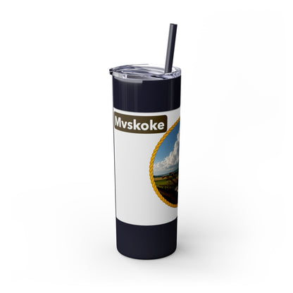Muscogee Skinny Tumbler