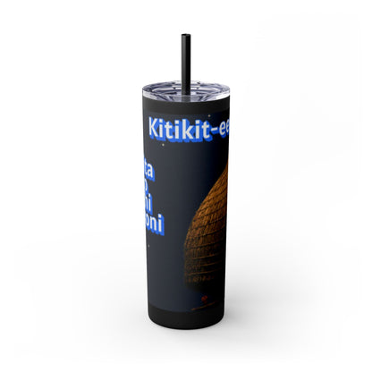 Wichita Skinny Tumbler with Straw, 20oz