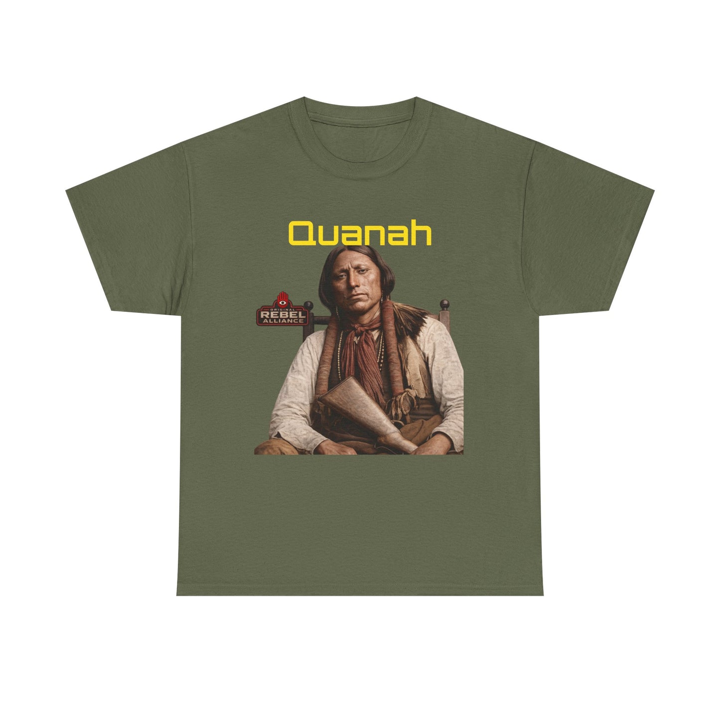 Quanah Tee — Vintage Native American Portrait Graphic T-Shirt