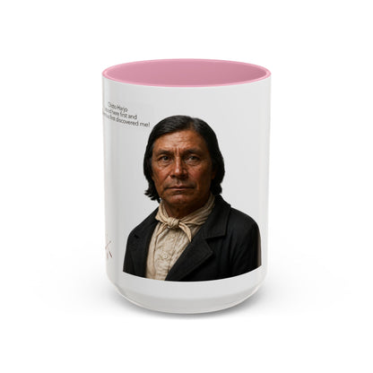 Chitto Harjo Portrait Mug — Historical Native American Portrait Coffee Mug (11oz, 15oz)