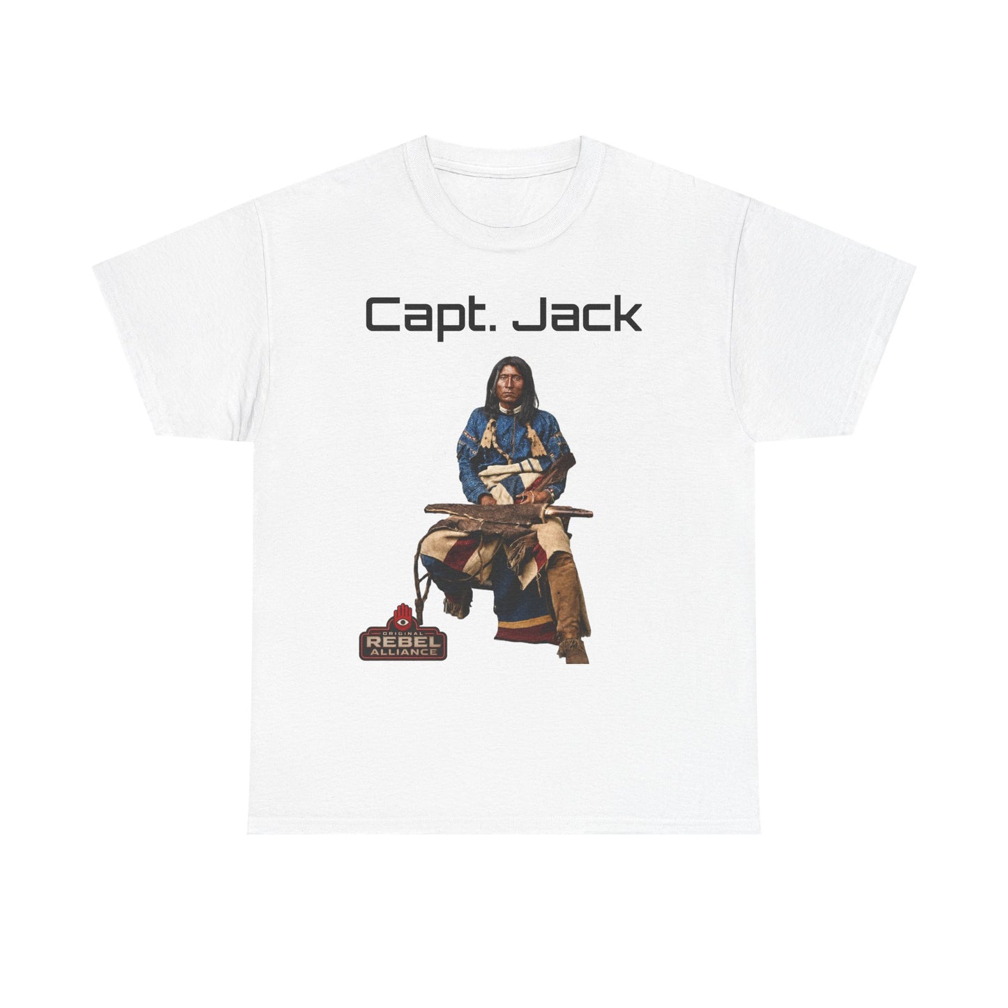 Capt. Jack Graphic Tee — Vintage Captain Illustration Shirt