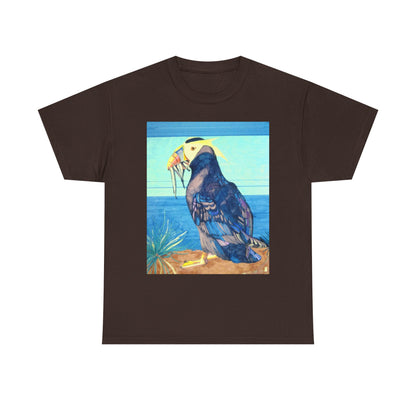 Puffin Beach Tee — Vintage Seaside Bird Graphic T-Shirt