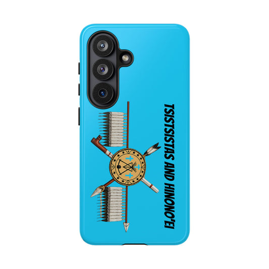 Cheyenne Arapaho Phone Case — 'Tsistsistas and Nihonnei' Protective Silicone Cover