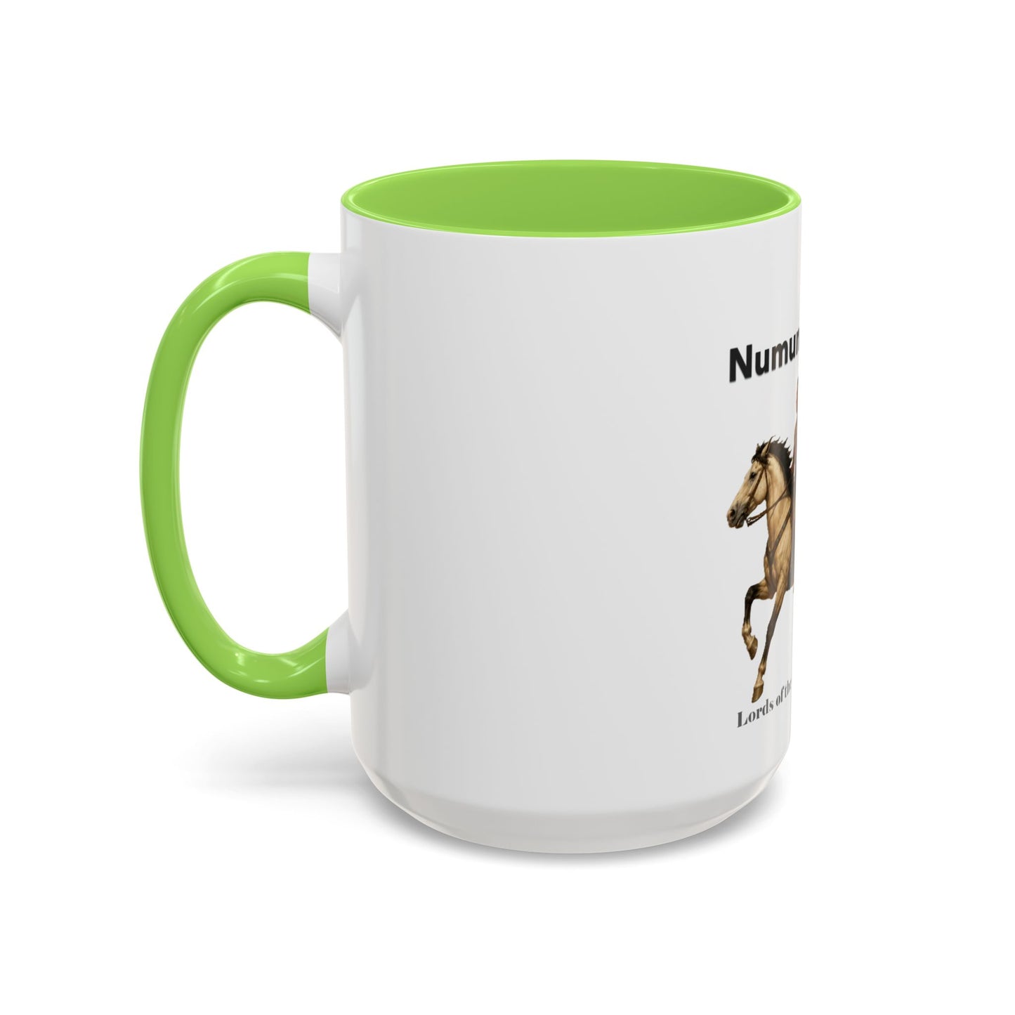 Comanche Numunah ‘Lords of the Plains’ Horseman Coffee Mug — Native Warrior Ceramic Mug (11oz/15oz)