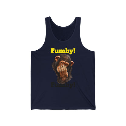 Fumby! Funny Monkey Tank Top — Quirky Graphic Summer Tank