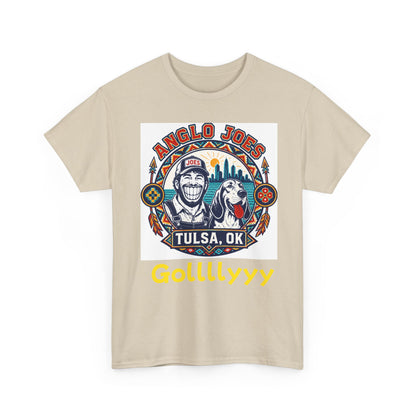 Tulsa Anglo Joe’s Tee — 'Gollllyyy' Retro Sports Graphic T-Shirt