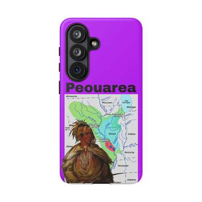 Peoria Phone Case — 'Peouarea' Dreamcatcher Shield Design