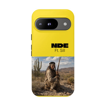 Ft. Sill Phone Case — Yellow ‘NDE Ft. Sill’ Desert Photo Protective Cover