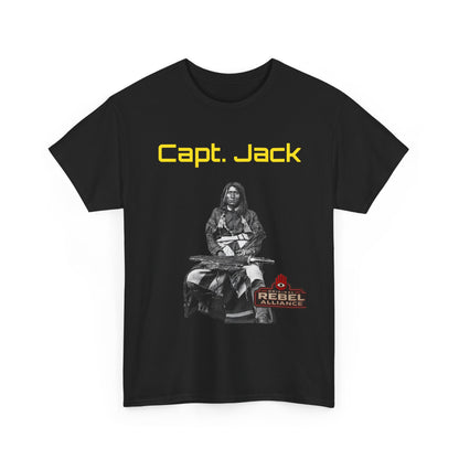 Capt. Jack Graphic Tee — Rebel Archer Vintage Arrow Back Print
