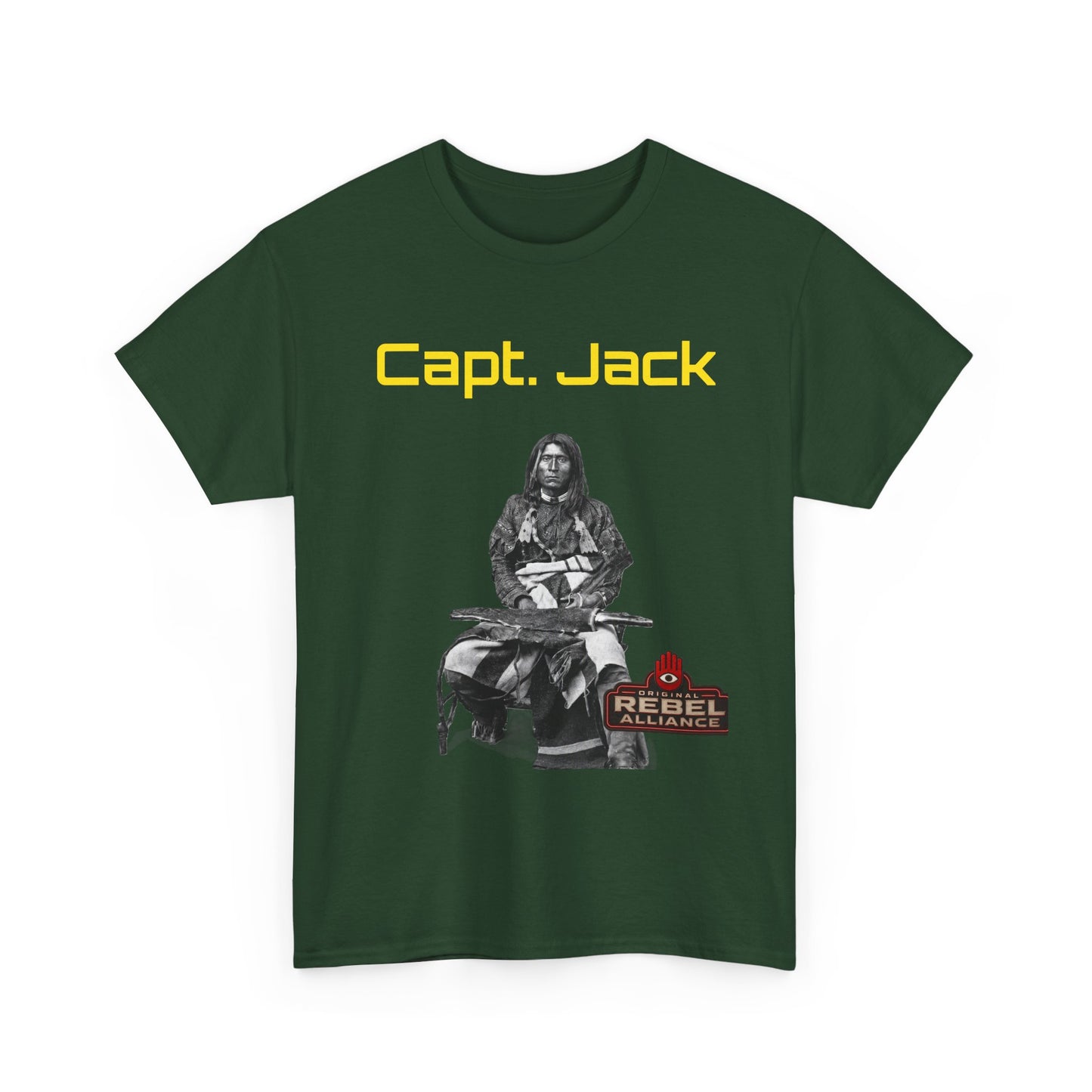 Capt. Jack Graphic Tee — Rebel Archer Vintage Arrow Back Print
