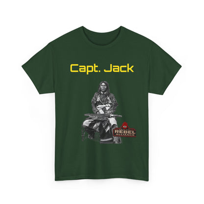 Capt. Jack Graphic Tee — Rebel Archer Vintage Arrow Back Print