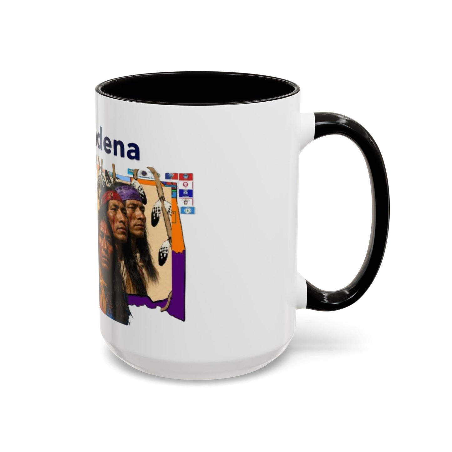 Apache Naishadena Tribal Art Coffee Mug (11oz/15oz)