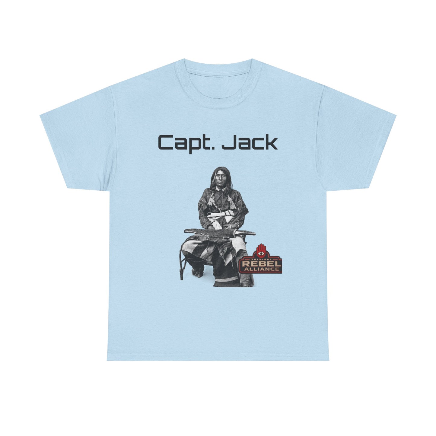 Capt. Jack Graphic Tee — Rebel Archer Vintage Arrow Back Print