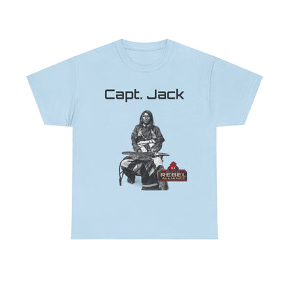 Capt. Jack Graphic Tee — Rebel Archer Vintage Arrow Back Print