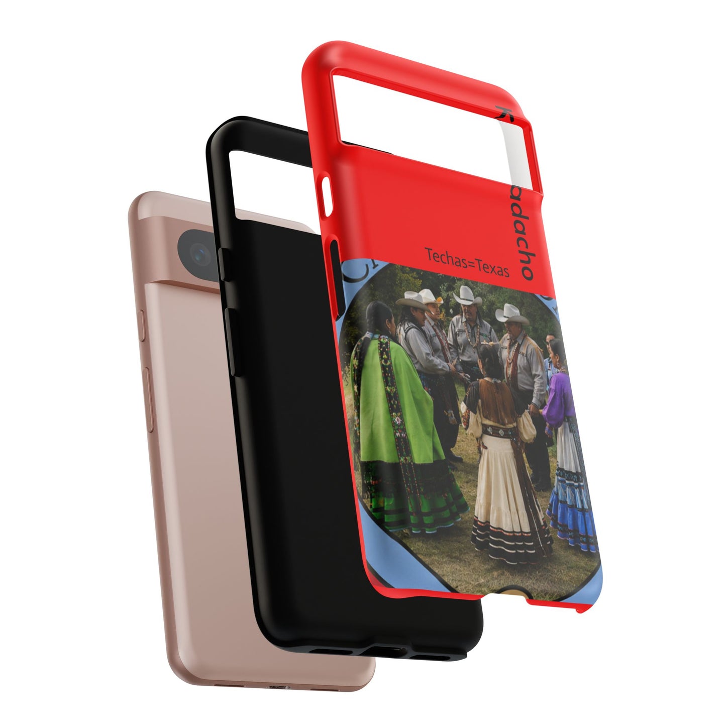 Caddo Phone Case – Native Dancers Photo Design (Kaddhadachto)