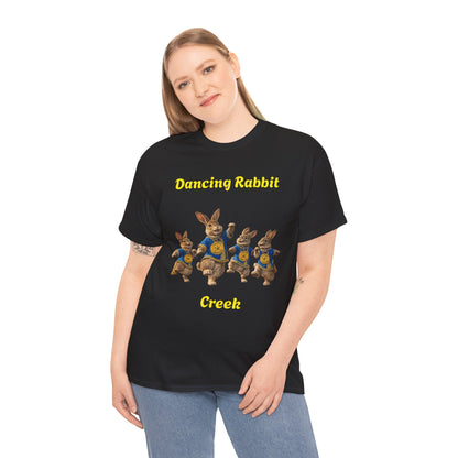 Dancing Rabbit Creek Tee — Vintage Dancing Bunnies Graphic T-Shirt
