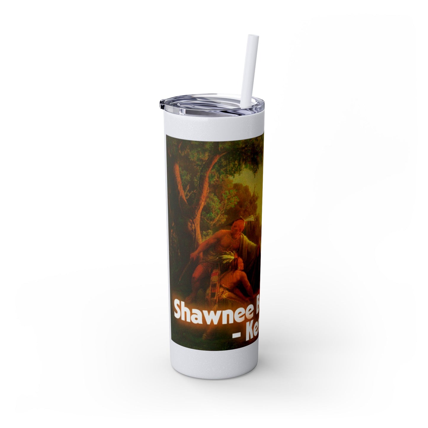 Shawnee N Skinny Tumbler with Straw, 20oz