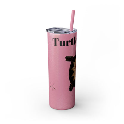 Wyandotte Skinny Tumbler with Straw, 20oz