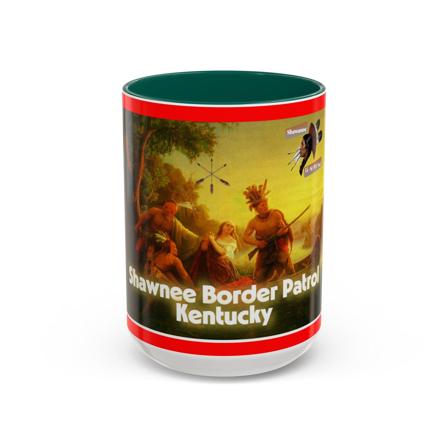 Shawnee Absentee Border Patrol Colorful Mugs (11oz, 15oz)