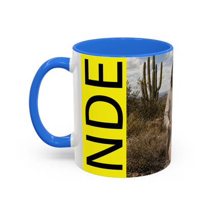 Ft. Sill Apache Desert Scene Coffee Mug — 'N'de' Southwest Landscape 11/15oz