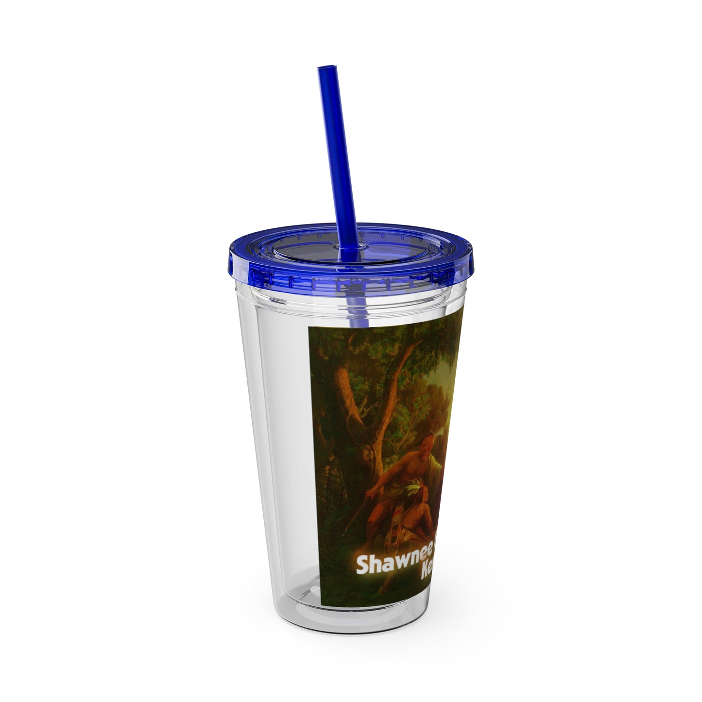 Shawnee East Sunsplash Tumbler with Straw, 16oz