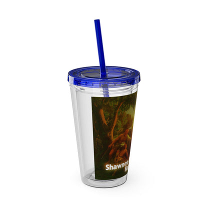 Shawnee East Sunsplash Tumbler with Straw, 16oz