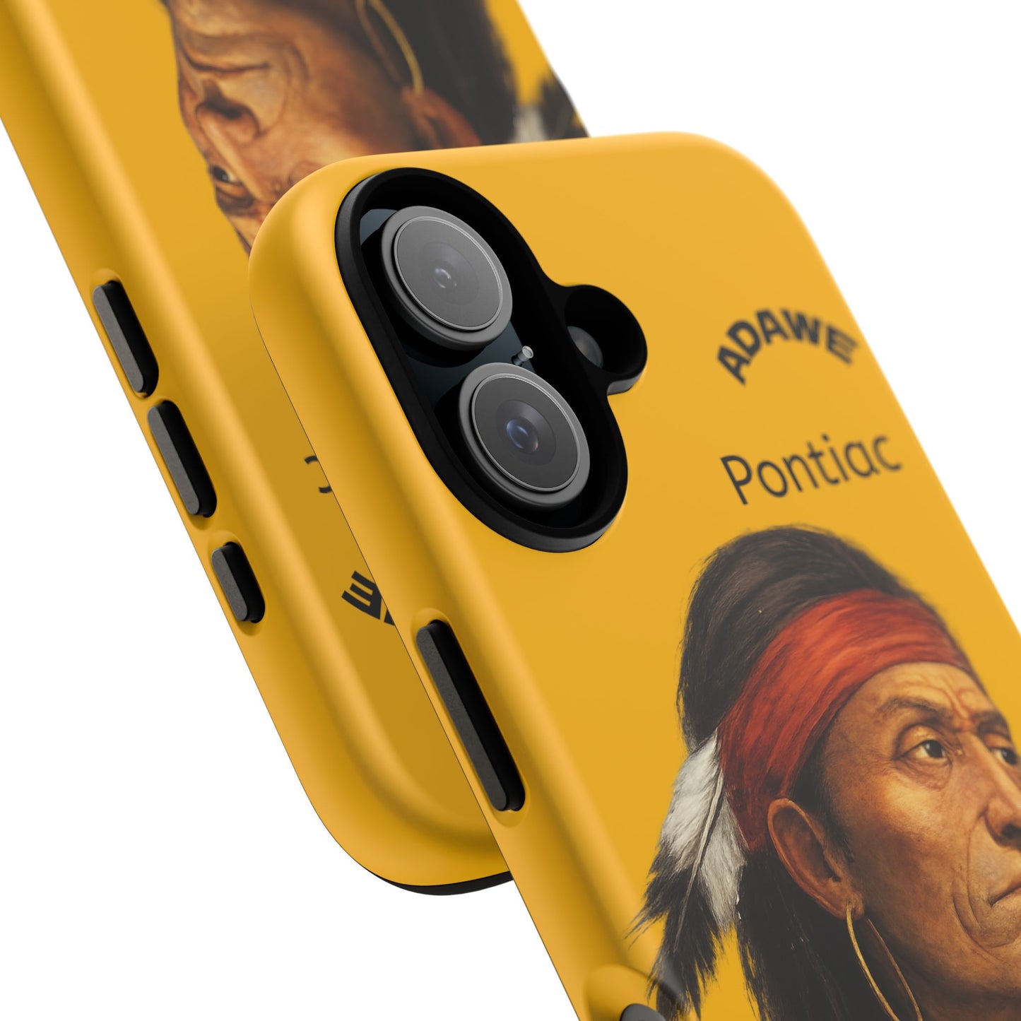 Ottawa Phone Case - ADAWE Canoe & Otter Design (Yellow)
