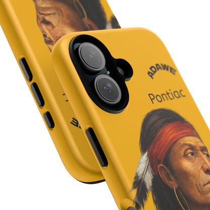 Ottawa Phone Case - ADAWE Canoe & Otter Design (Yellow)
