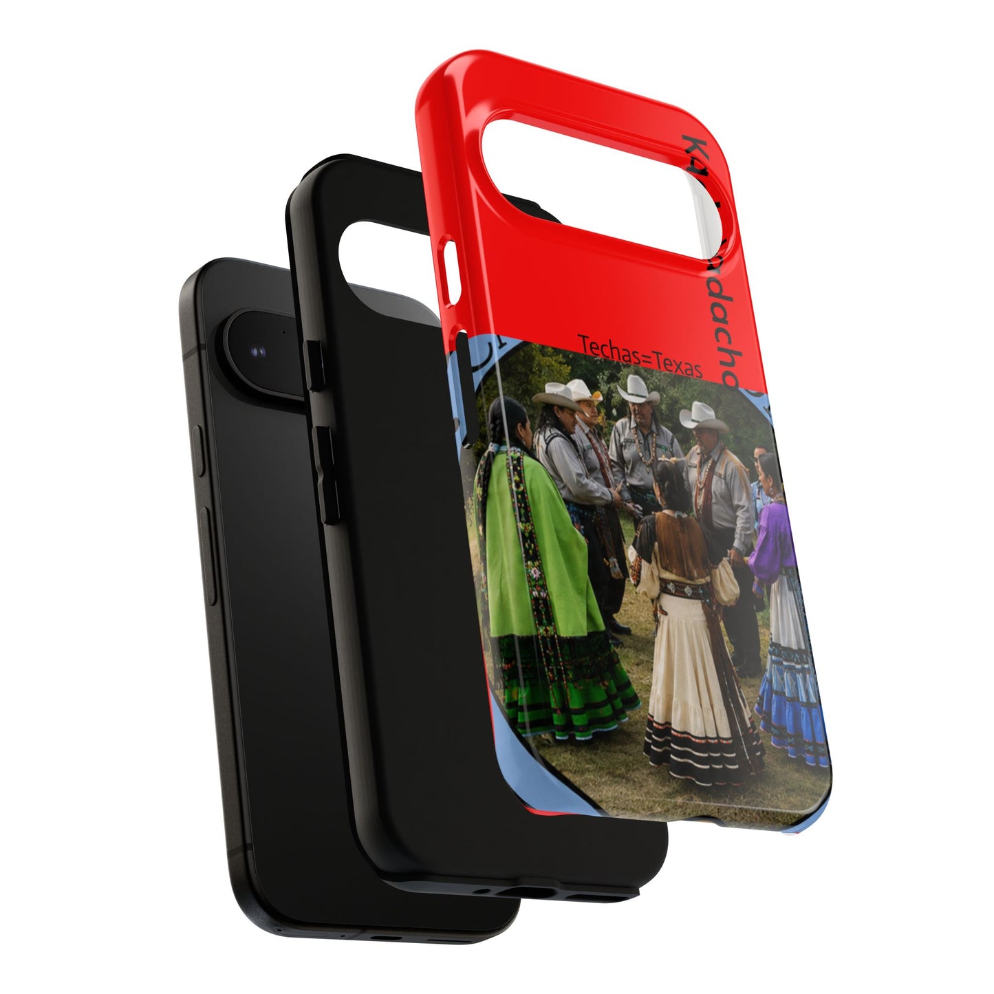 Caddo Phone Case – Native Dancers Photo Design (Kaddhadachto)