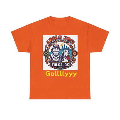 Tulsa Anglo Joe’s Tee — 'Gollllyyy' Retro Sports Graphic T-Shirt