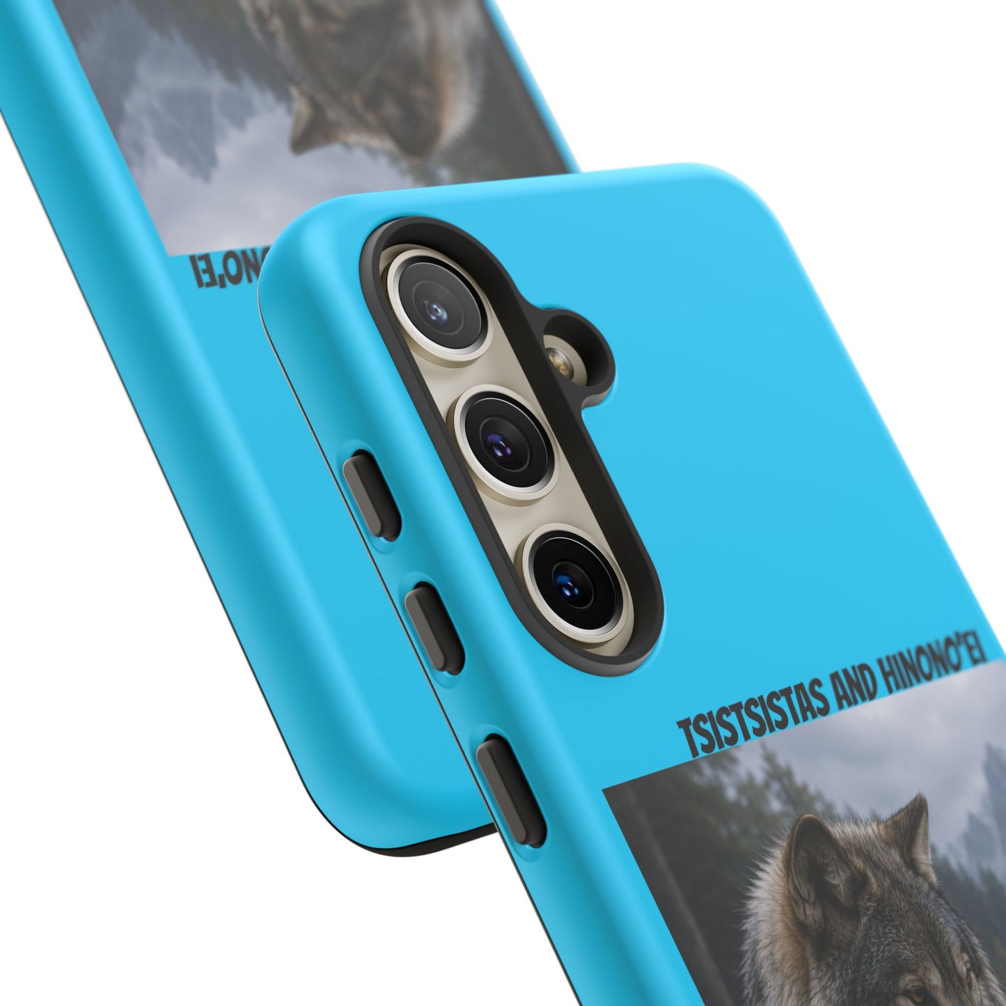 Cheyenne Arapaho Phone Case — 'Tsistsistas and Nihonnei' Protective Silicone Cover