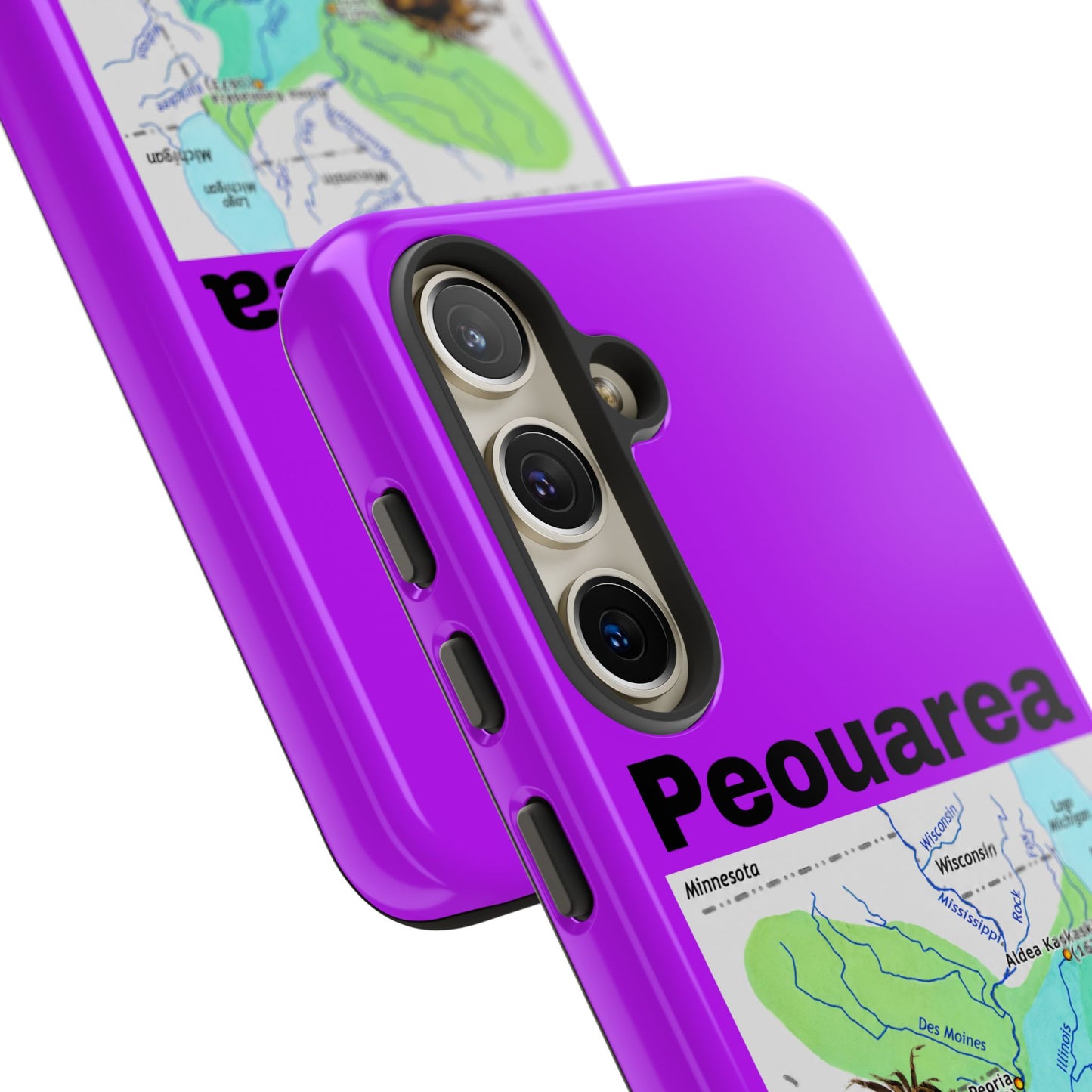 Peoria Phone Case — 'Peouarea' Dreamcatcher Shield Design